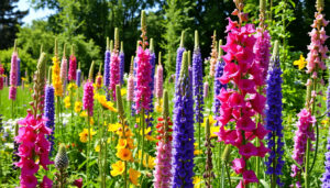 Höga perenner som blommar hela sommaren – topplistan